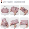 Duffel Bags Foldable Storage Large Capacity Gym Shoulder Travelling Bag Free Shipping Handbag Yoga Sport Crossbody Tote Bag for Women 230223