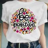 T-shirt da donna Donna Stile fotocamera Fiore anni '90 Spiaggia Bella grafica Moda Abbigliamento femminile Top Cartoon Lady Tees Tshirt Stampa T-shirt