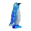 Light Up Up Penguin Lighting Feliz estátua de novidade para decoração de jardim Ornamento
