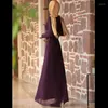 Etniska kläder muslimska kvinnors jumpsuit aftonklänningar duba Mellanöstern Abaya