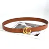 Solid Color Deisigner Belt Womens Mens Belts Fashion Large Metal Letter Buckle Ceinture Homme Business Style Soft Leather Wide Adj240g