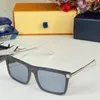 Moda metal dupla ponte padrão gravado em templos polarizados óculos de sol z1672 homens mulheres rise square óculos de sol festa ouro sier sunnies