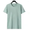 T Shirts MRMT 2024 Brand Mens Casual Fashion Short Sleeved Shirt Round Neck Solid Color Bottoming Cultural 180g52