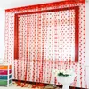 Curtain 1pcs Punch-free Summer Decoration Love Door Household Bathroom Living Room Bedroom Partition Girl Heart F8399