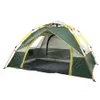 Палатки и укрытия 23 Pperson Camping Tent Outdoors Портативная быстрая установка автоматическая палатка 23 человека водонепроницаемая пляжная палатка с 2 окном J230223