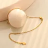 Fußkettchen Mini Goldene Perlen Charme Edelstahl Für Frauen Einfache Link Kette Knöchel Armband Mode Barfuß Sommer Strand Schmuck