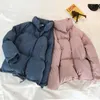 Men's Down Men Solid Thick Winter Colorfuls Bubble Coat 2023 Korean Fashions Pockets Jacket Women Beige Parka Puffer