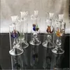 Flerformade krokar bongs tillbeh￶r inneh￥ller inte elektronik unika oljebr￤nnare glasbongr￶r vattenr￶r glasr￶r olje riggar r￶k