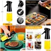 Cooking Utensils 200Ml Glass Spray Bottle Wholesale Barbecue Olive Oil Pot Drop Delivery Home Garden Kitchen Dining Bar Dhrvv