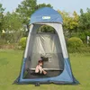 Tents and Shelters Outdoor Camping Bath Shower TentToiletDressing Changing Room TentOutdoor Movable WC Fishing Beach Car Awning Sunshade Tent J230223