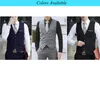 Men's Vests Arrival Dress For Men Slim Fit Suit Vest Male Waistcoat Casual Sleeveless Formal Business Jacket 230222