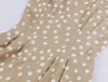 Abiti casual Senza maniche Polka Dot Donna Abito vintage retrò Elegante Boho Beach O Neck A Line Ladies 50s 60s Party Midi Vestidos