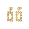 Botiega Flower Earrings Designer Studs Dingle For Woman Pearls Gold Plated 18k Officiella reproduktioner FADE GENTA GIFT TILL GIRLIRK 021