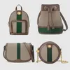 Vintage Ophidia sac à dos Style sac luxe en cuir véritable seau sacs à main femmes hommes coquille Hobo Crossbody sac fourre-tout concepteur caméra embrayage épaule ronde dame sacs