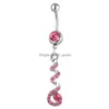 Navel Bell -knop Ringen D0554 Buikringmix Kleuren Drop levering sieraden Body Dhgarden DHSBT