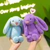 30cm Paskalya Partisi Sevimli Karikatür Uzun Kulaklar Tavşan Bebeği Bebek Yumuşak Peluş Tavşan Oyuncakları Çocuklar için 9087676