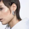 Botiega Circular Earrings Designer Studs Dingle For Woman Gold Plated 18k H￶gsta motkvalitet Fashion Never Fade Exquisite Gift 020