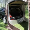 Tält och skyddsrum bil bakre utökad tält automatisk pop -up 46 person självkörning utomhus camping skydd SUV strand takfiske rike upp pergola j230223
