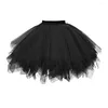 Vêtement de Nuit Femme Désossé Jupe Lolita Soutien Réglable Moelleux Confortable Élégant Fil 3 Couches Costume Pour Ballet Cosplay