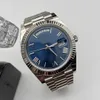 Men's watch Cal 2823 40MM waterproof 50M M228239 blue dial Roman digital mechanical automatic designer gift belt original box262R