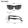 Sunglasses Semi-rim Sports Sunglass Man Woman Fashion Mirror Cycling Sun Glasses Eyewear Brand Designer UV400 Shades for Driving G230214