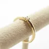 Bandringen Yuxintome 24K vergulde /zilveren minimalistische ringen voor vrouwelijke fijne sieraden voor verlovingsjubileum Verjaardagsfeestje Gift G230213