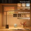 Table Lamps Baseus Automatic Dimmable LED Desk Lamp Eye Protect Study Light Foldable Smart Adaptive Brightness Bedside