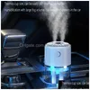 زيوت أساسية نشرات جديدة للرذاذ مزدوج المرطب USB المحمولة سطح المكتب العطرية هين Home Car Mini Air Drop Drocling Garden Dechkx