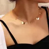 Choker vintage vlinder hanger nekverhalingen voor vrouwen korte ketting ster charme ketting bohemian sexy nek accessoires joodly cadeau