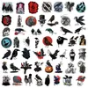 50pcs Horreur Black Crow Stickers Crow Beak Mask Doctor Schnabel Graffiti Kids Toy Skateboard Car Motorcycle Bicycle Sticker Sticker Wholesale