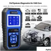 Outils de diagnostic Kw450 Obd2 Outil pour Vag Cars Abs Airbag Oil Epb Dpf Srs Tpms Reset Fl Systems Scanner Com Drop Delivery Mobiles Mot Dhrbe