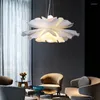 Hängslampor nordiska ledande ljus modern matsal kök hängande luminaria café kläder levande sovrum belysning fixturer