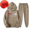 Men's Tracksuits Trapstar Men Women Tracksuit Brand Printed Streetwear Sportswear WarmTwo Pieces Set Hoodie Pants Jogging Hooded S-3XL21