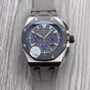 Bioceramic Planet Moon Mens Watches Full Function Quarz Chronograph Watch Mission to Mercury Nylon Luxury Watch Limited Edition Master Wristwatches G73J