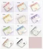 Transparent 3 Ring Mini Loose-leaf Notebook Student Portable Hand Book Binder School Supplies Stationery