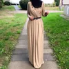 Ethnic Clothing Abayas For Women Long Sleeve Floor-Length Islam Dresses African Four Seasons Robe Femme Musulmane