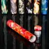 Colorful Aluminium Alloy Smoking Cigar PreRoll Tube Empty Sealing Jar Portable Storage Stash Case Rolling Handroller Roller Cigarette Tobacco Herb Package Box DHL