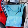 Honden Auto -stoel Covers Travel Cover Pet Carrier Bag Achter acht