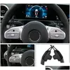 Autres pièces d'auto Paddle Shift pour Benz Classe A W177 Sedan V177 MB A180 A180D A200 A250 Volant de voiture Shifter DSG Autocollant Drop D Dhybw