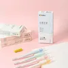 12pcs/set dm -906 All-needle Pressing Student'ın Koreli versiyonu açık renkli 0.5mm jel kalem sevimli kırtasiye kawaii