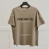 Ess High Street 디자이너 Tees 남자 티셔츠 여름 로고 프린트 코튼 느슨한 캐주얼 짧은 슬리브 티셔츠 남자와 여자 티 유로 크기