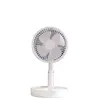 Ventilateur pliant télescopique socle extérieur réglable Rechargeable 7200mah maison Table de sol bureau pliable ventilateur de refroidissement à Air électrique