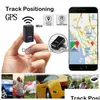 Accessoires GPS de voiture Mini localisateur de traqueur intelligent fort en temps réel petit dispositif de suivi magnétique moto camion enfants adolescents vieux Dro Dh0Ag