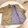 Chaquetas de estilo coreano de invierno para niños, abrigos largos acolchados de algodón, Parkas cálidas y gruesas de Color sólido, prendas de vestir exteriores informales Unisex para niños 230222