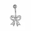Navel Bell Button Rings D0636 Bowknot Mix Colors Belly Ring Drop Delivery Jewelry Body Dhgarden Dhmad