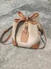 Evening Bags Bucket Bag 2023 Tide Shoulder Fashion Designer Small Handbags For Women's Genuine Leather Cross Body Luxury
