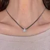 Choker Rhinestone Little Star Pentagram Necklace For Women Sweet Cool Eesthetic Trend Clavicle Chain Harajuku Fashion Jewelry