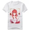 T-shirts pour hommes The Quintessential Quintuplets 2 Cosplay Shirt Rôle Nakano Yotsuba Nino Imprimer T-shirt à manches courtes Fashion Unisex Tee