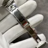 Montre de luxe pour hommes en céramique argentée cadran 40mm automatique en acier inoxydable 904L calendrier automatique miroir saphir classique boîte de ceinture lumineuse cadeau montre-bracelet