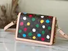 Bolso de lujo Bolso de diseñador Mujer YK DAUPHINE MM Capucines Dots Monedero Crossbody Bolsos de hombro Solapa Bolso de mensajero de cuero M21458 M46432 M21750